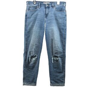 Signature Levis Heritage Boyfriend Jeans Size 6 Women Regular Fit Light Wash